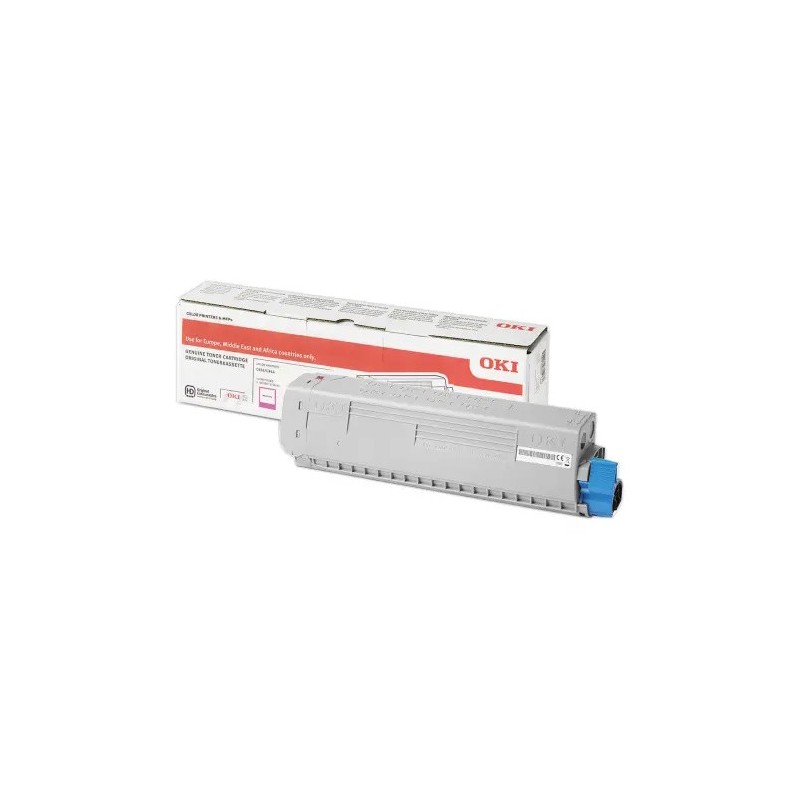 Toner OKI 46861306 - Magenta  - Fiducial