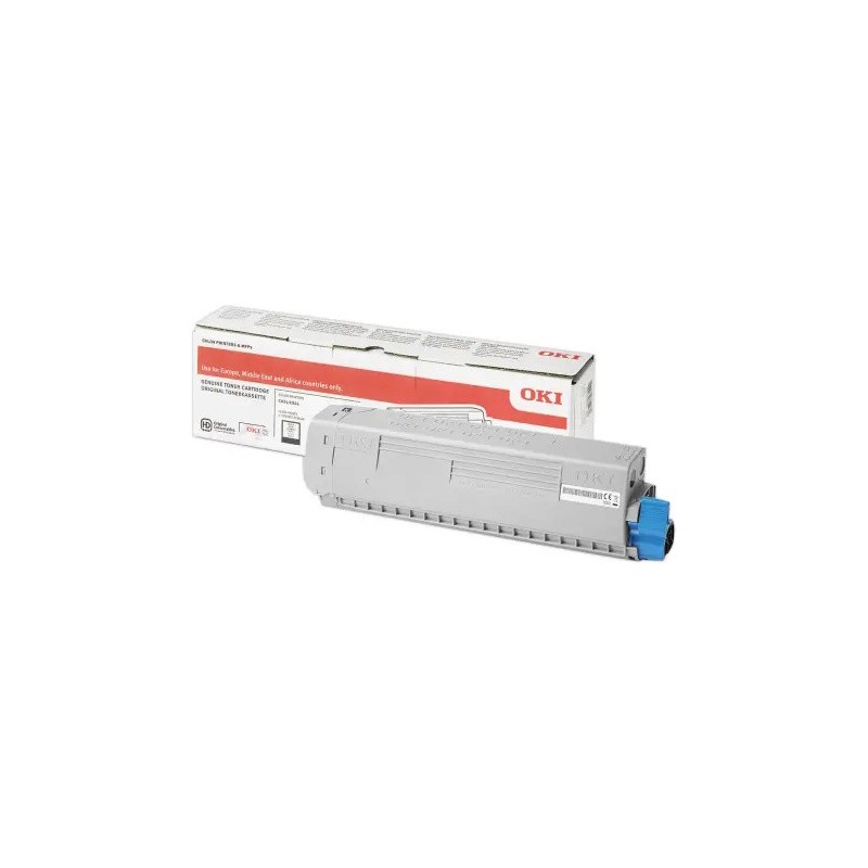 Toner OKI 46861308 - Noir  - Fiducial