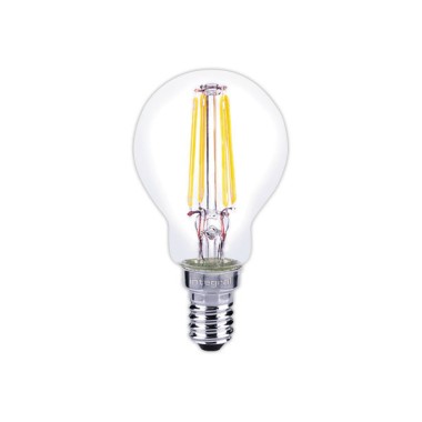 Ampoule LED Mini globe Filament E14 4.2W 470LM 2700K claire  - Fiducial