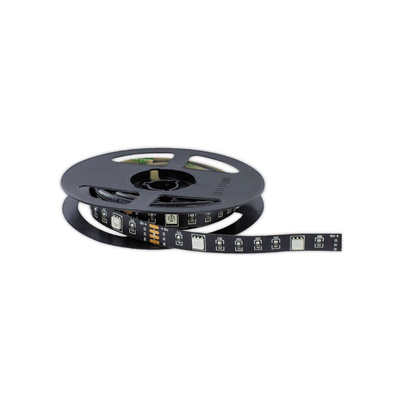Lampe Bandeau LED RGB 2m télécommande  - Fiducial