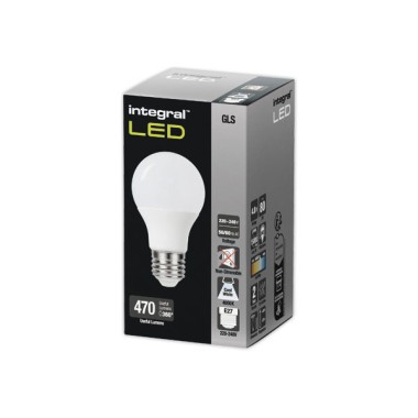 Ampoule LED GLS E27 4,8W 470LM 4000K Opale  - Fiducial