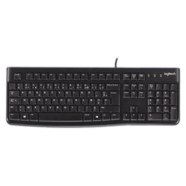 Clavier filaire Logitech K120 AZERTY  - Fiducial