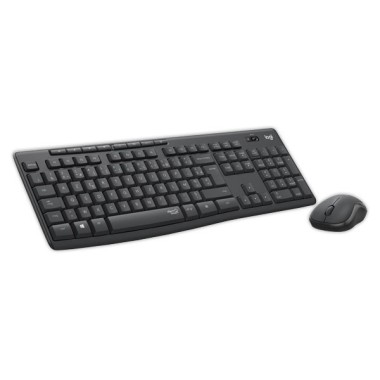 Kit clavier + souris sans fil LogitechMK295 SILENT AZERTY  - Fiducial