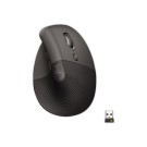 Souris ergo lift droitier Logitech gris foncé  - Fiducial