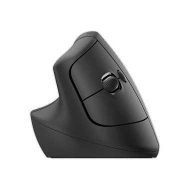 Souris ergo lift gaucher Logitech grisfoncé  - Fiducial