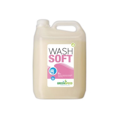 Bidon 5 litres d'adoucissant Greenspeed Wash Soft  - Fiducial