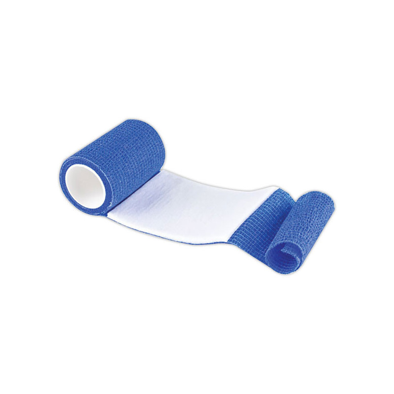 Pansement compressif sur bande cohésive 8cm x 2m  - Fiducial