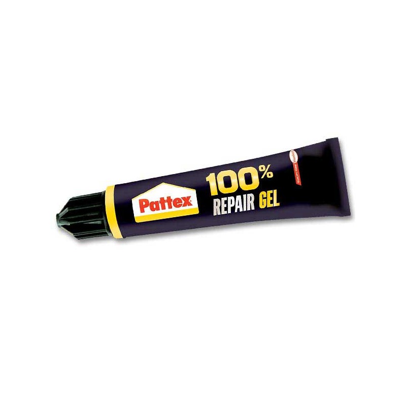 Tube de colle PATTEX 100% Repair Gel-20 ml  - Fiducial
