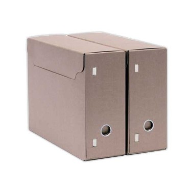 Boîtes à archives communales carton solide pour format A4 et Folio  x50 - Fiducial