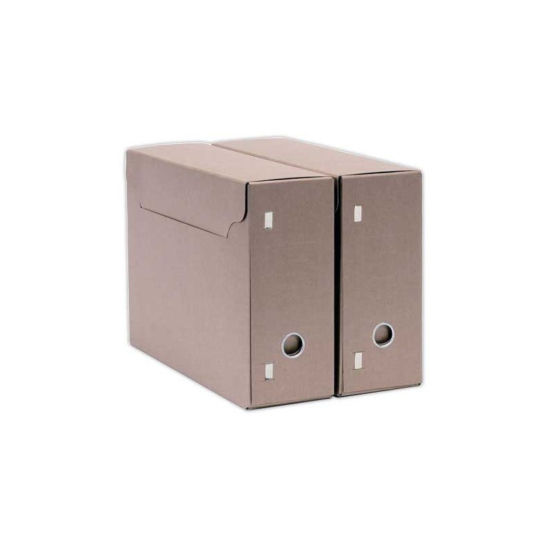 Boîtes à archives communales carton solide pour format A4 et Folio  x50 - Fiducial