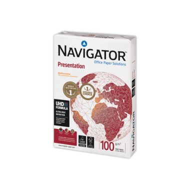 Ramette 500 feuilles de papier blanc NAVIGATOR Presentation A4 100g  - Fiducial