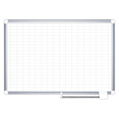 Planning magnétique Kanban 180 x 120 cm - Cases 50x25 mm  - Fiducial