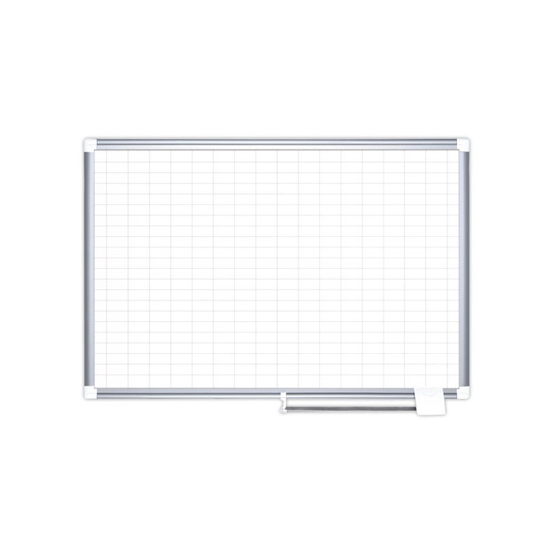 Planning magnétique Kanban 180 x 120 cm - Cases 50x25 mm  - Fiducial
