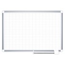 Planning magnétique Kanban 120 x 90 cm - Cases 50 x 25 mm  - Fiducial