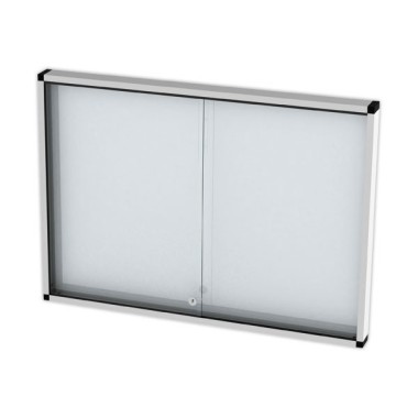 Vitrine d'intérieur extra plate portescoulissantes 8A4  - Fiducial