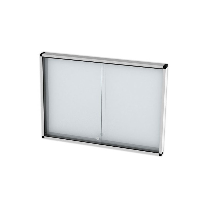 Vitrine d'intérieur extra plate portescoulissantes 8A4  - Fiducial