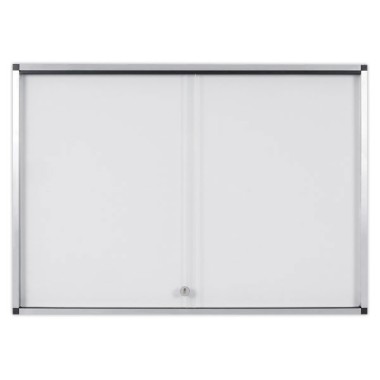 Vitrine d'intérieur extra plate portescoulissantes 18A4  - Fiducial