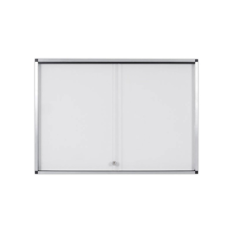 Vitrine d'intérieur extra plate portescoulissantes 18A4  - Fiducial