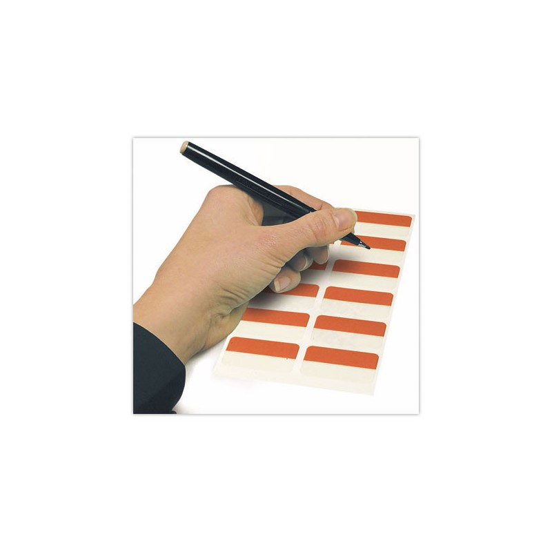 Sachet de 48 onglets d'indexation - Couleurs classiques 12 x 40 mm  x48 - Fiducial