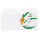 Pochettes CD/DVD biodégradables avec rabat  x25 - Fiducial