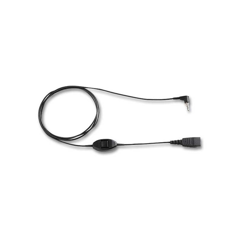 Cordon droit Jabra gamme Alcatel Noe  - Fiducial