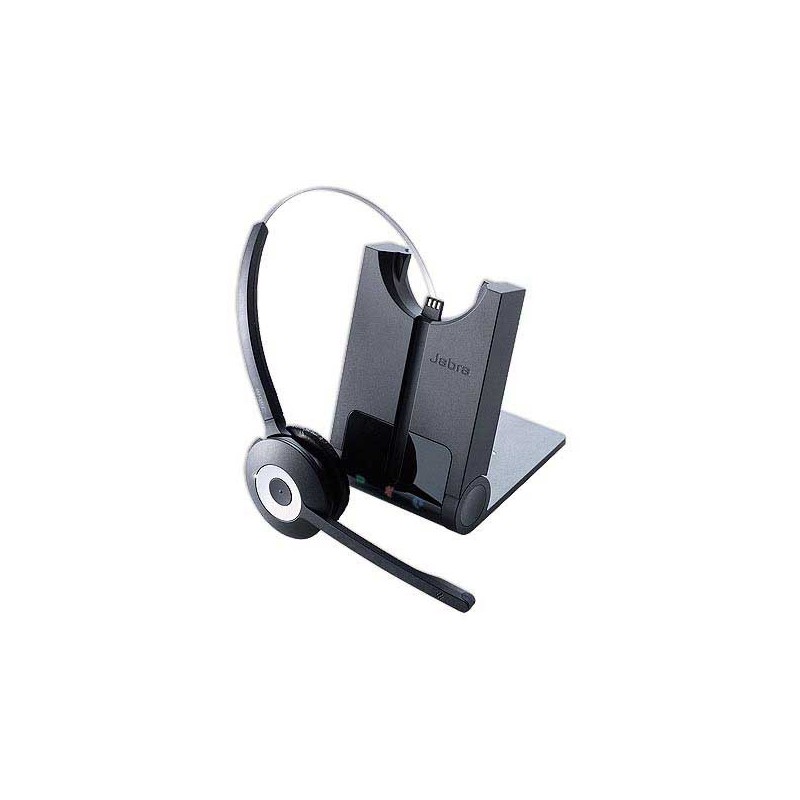Casque JABRA PRO 920 sans fil avec sa base  - Fiducial