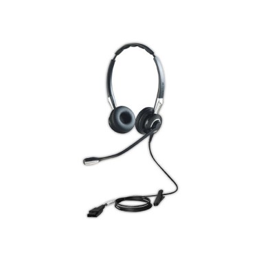 Casque téléphonique filaire JABRA BIZ 2400II 2 écouteurs  - Fiducial