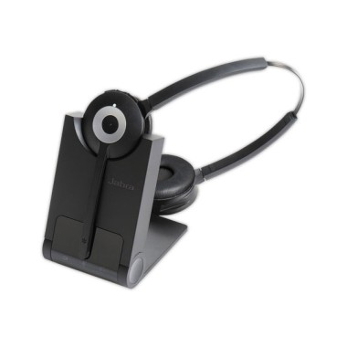 Casque JABRA PRO 920 duo sans fil et sa base  - Fiducial