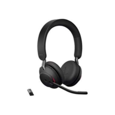Casque téléphonique JABRA - Evolve2 65MS - 2 écouteurs  - Fiducial