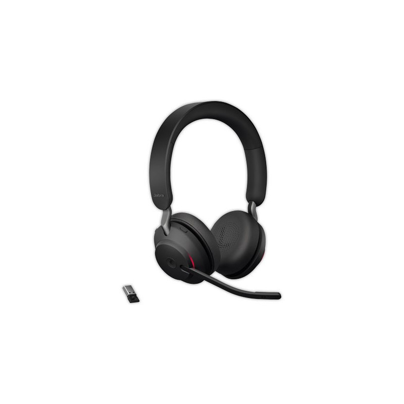 Casque téléphonique JABRA - Evolve2 65MS - 2 écouteurs  - Fiducial