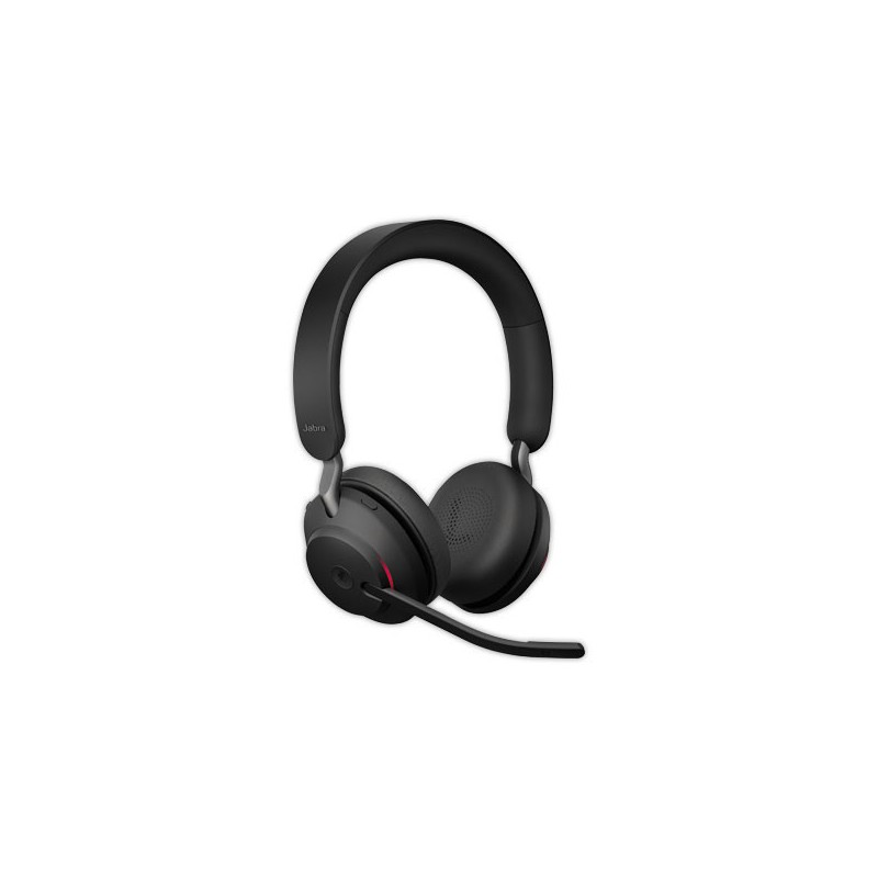 Casque sans fil Jabra Evolve2 65 USB-C - 2 écouteurs - Noir  - Fiducial