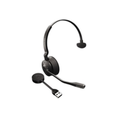 Casque téléphonique sans fil Engage 55Mono MS USB-A JABRA  - Fiducial