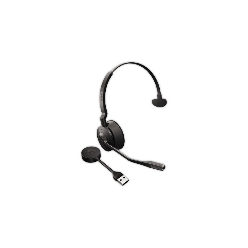 Casque téléphonique sans fil Engage 55Mono MS USB-A JABRA  - Fiducial