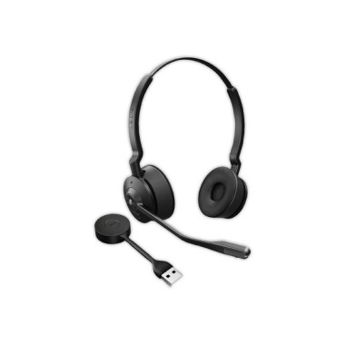 Casque téléphonique sans fil Engage 55 Duo MS USB-A JABRA  - Fiducial