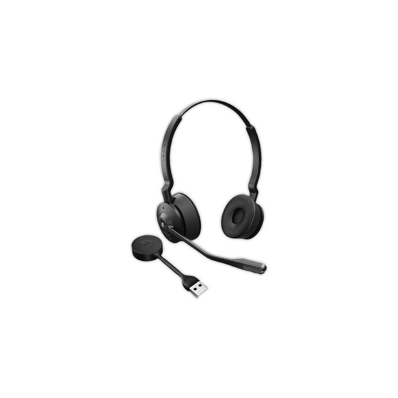 Casque téléphonique sans fil Engage 55 Duo MS USB-A JABRA  - Fiducial