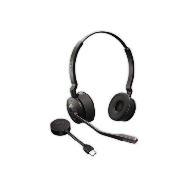 Casque téléphonique sans fil Engage 55Duo MS USB-C JABRA  - Fiducial