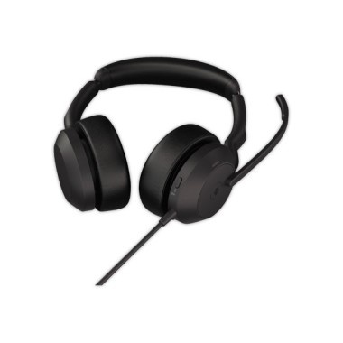 Casque téléphonique filaire/bluetooth Evolve2 50 Duo MS USB-C JABRA  - Fiducial