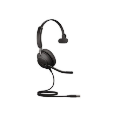Casque téléphonique filaire Evolve 2 40 SE Mono MS USB-C JABRA  - Fiducial