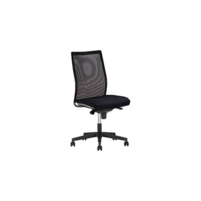 Siège Intrata synchrone - assise grisefoncée, dossier noir  - Fiducial