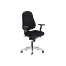 Siège Bizzi synchrone accotoirs inclus - noir  - Fiducial
