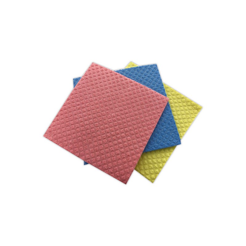 Carrés éponge pour vaisselle  x3 - Fiducial