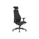 Siège synchrone VIDEN noir tissu  - Fiducial