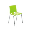 Chaise coque design Fondo vert  - Fiducial