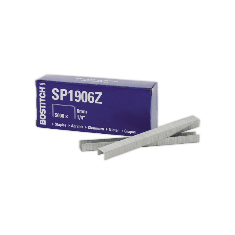 Agrafes BOSTITCH SP19 1/4 1906  x5000 - Fiducial