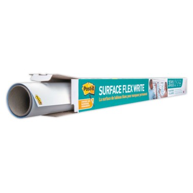 Tableau blanc adhésif souple en rouleaux FlexWrite H 91,4 x L 121,9 cm  - Fiducial