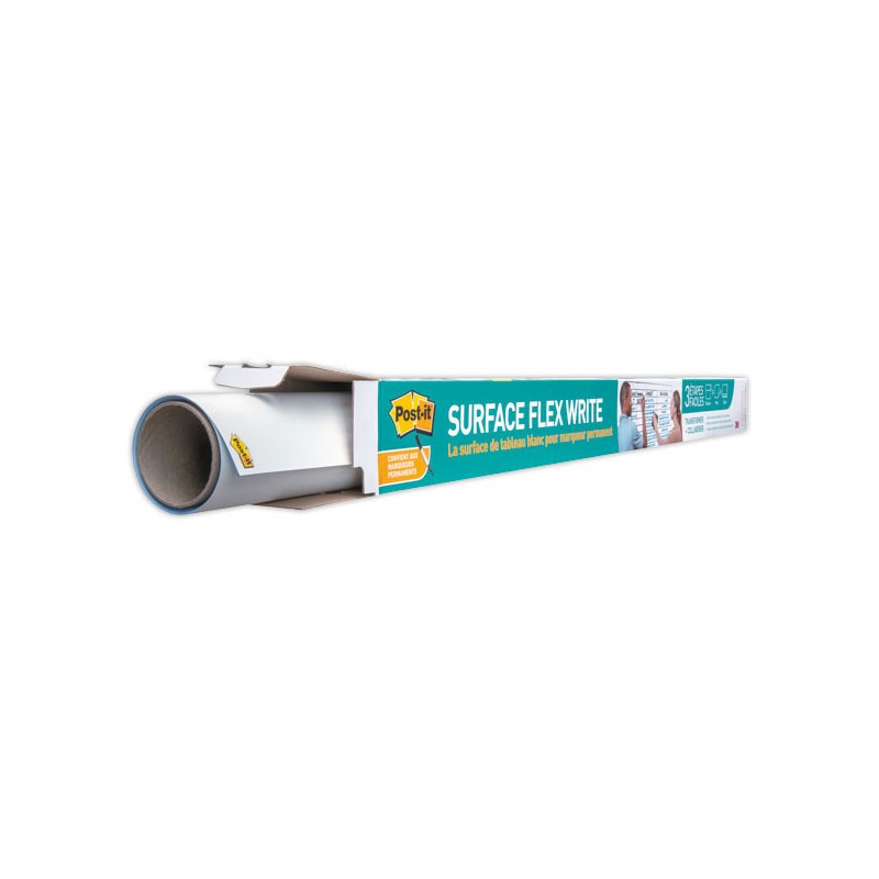 Tableau blanc adhésif souple en rouleaux FlexWrite H 91,4 x L 121,9 cm  - Fiducial