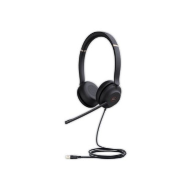Casque Filaire YEALINK UH37 Teams noir2 écouteurs  - Fiducial