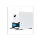 Phoneside One - support pour smartphone sur écran d'ordinateur Bleu  - Fiducial