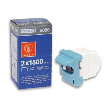 Agrafes RAPID 5025 pour agrafeuse 5025E  x3000 - Fiducial