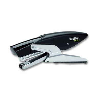Pince agrafeuse RAPID Eco recyclé 24/6-26/6 - noir  - Fiducial